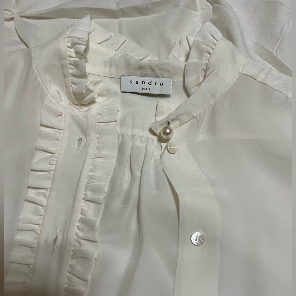 Sandro women’s blouse worn once